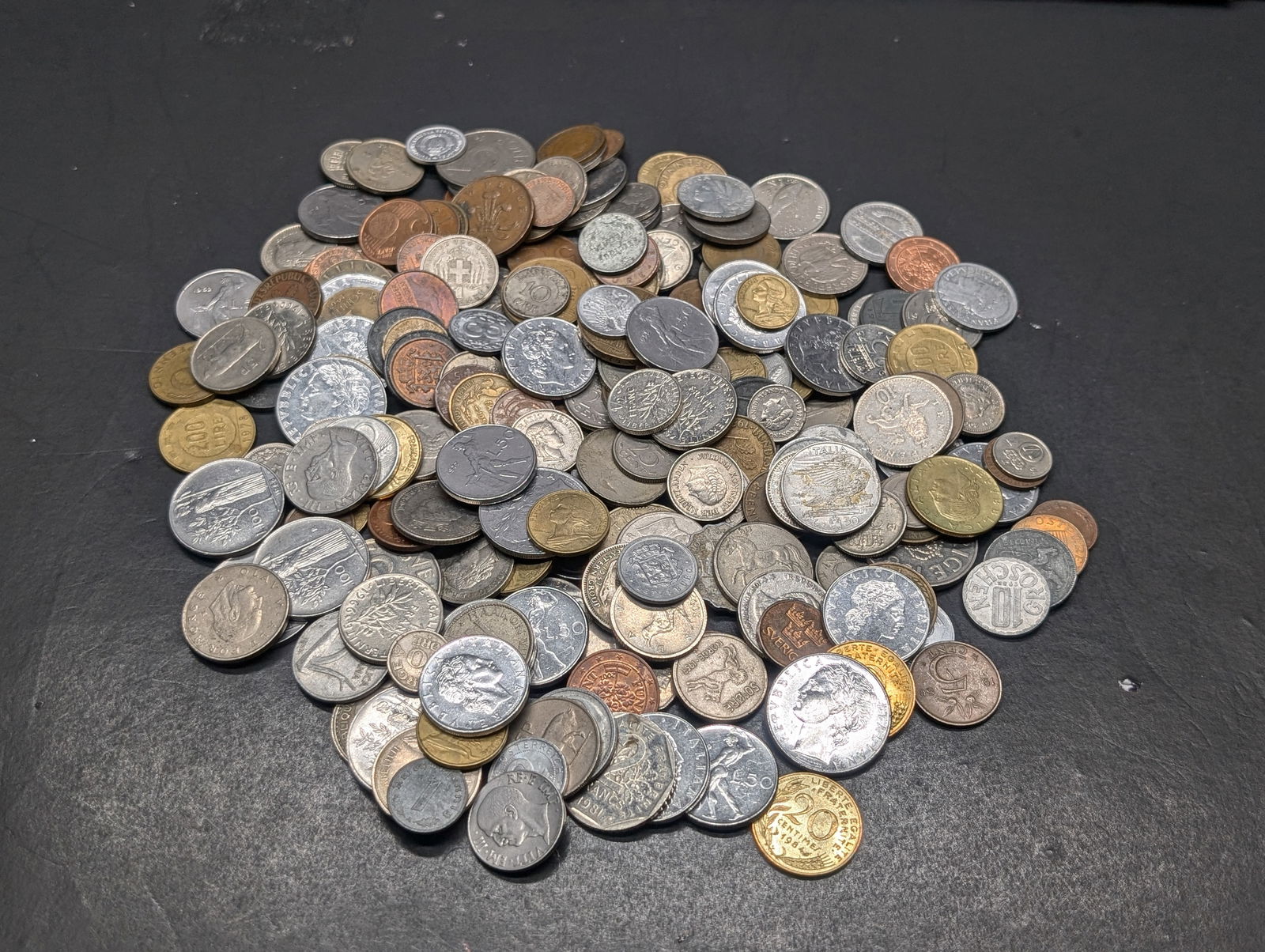 2+ Pounds of Foreign Coins (1 of 5)