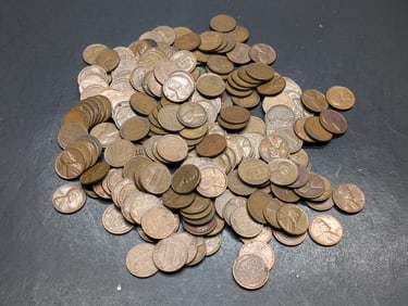 Lincoln Pennies, 200 from the ’10’s, ‘20’s, ‘30’s, ‘40’s, ‘50’s, ‘60s