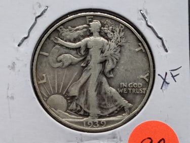 1939-S Walking Liberty Half Dollar