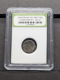 c. 330 AD Constantine the Great Era Roman Empire Coin