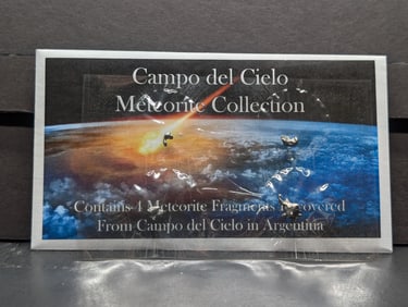 Collection of Meteorites from Campo del Cielo in Argentina - 4 Fragments