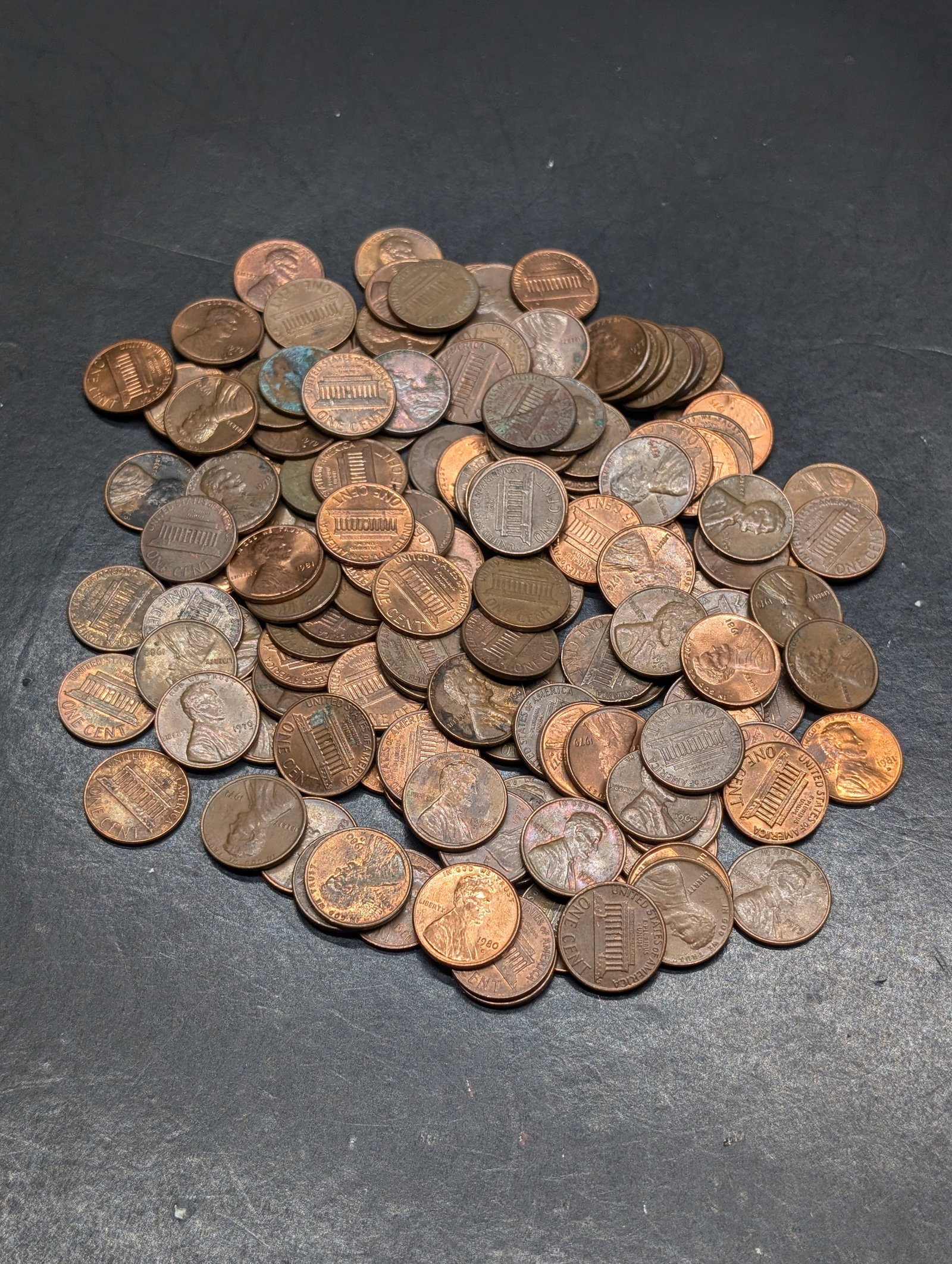 1 Lb. of 1981 & Earlier Copper Lincoln Memorial Cents: 1 Lb. of 1981 & Earlier Copper Lincoln Memorial Cents