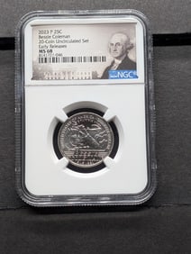 2023-P Bessie Coleman Quarter - NGC MS68 *Early Release*