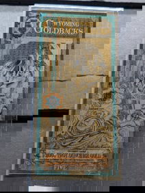 1/200th Oz. 24k PURE GOLD 2023 $5.00 Wyoming Goldback