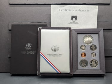 1989-S U.S. Mint Prestige Set in OGP w/ COA - Congressional