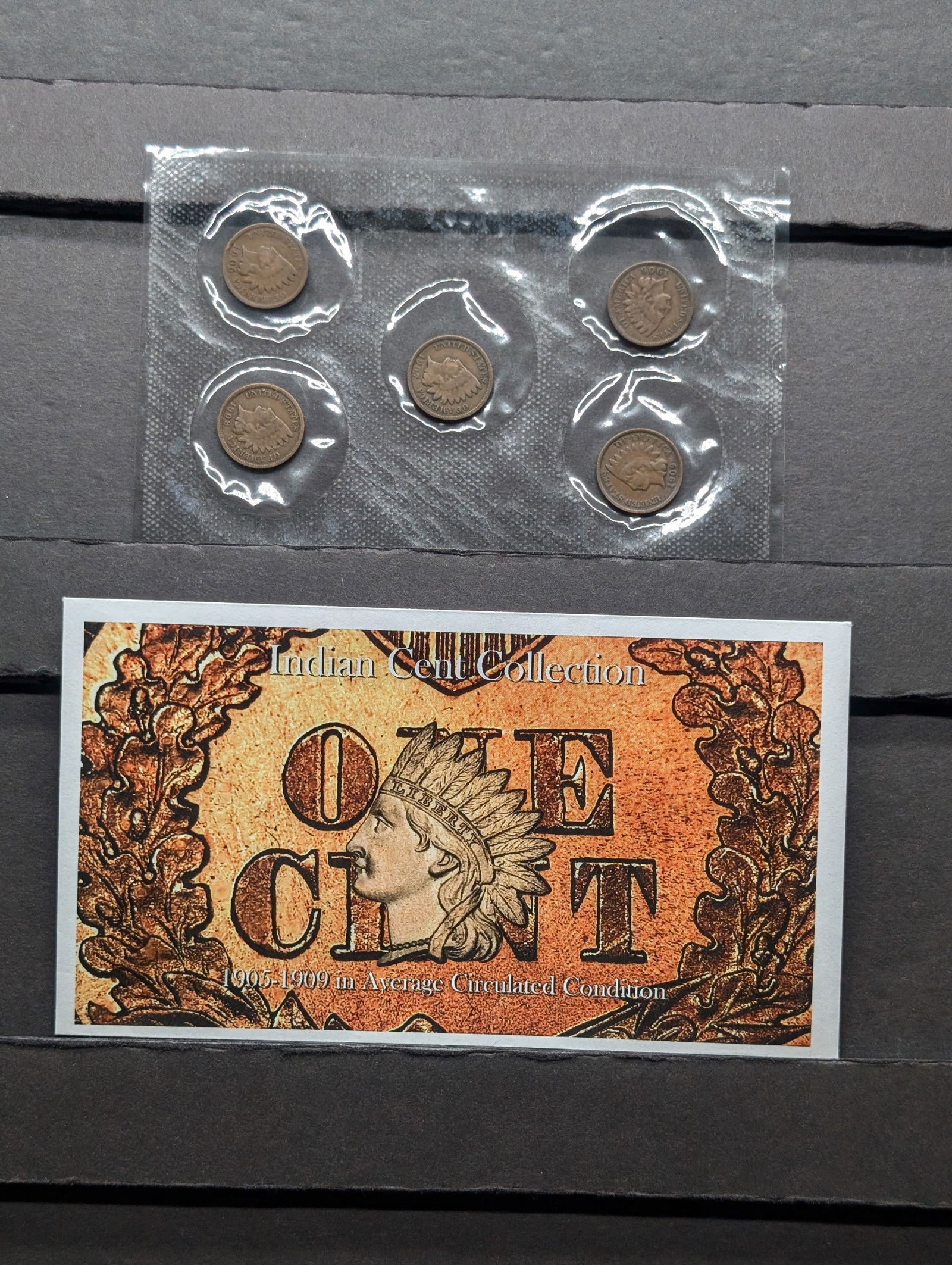 1905-1909 Indian Head Cent Collection in Average Circulated Condition (1 of 3)