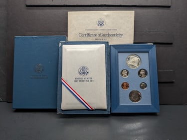 1987-S U.S. Mint Prestige Set in OGP w/ COA - Constitution