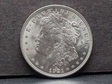 1921 Silver Morgan Dollar - 90% Silver