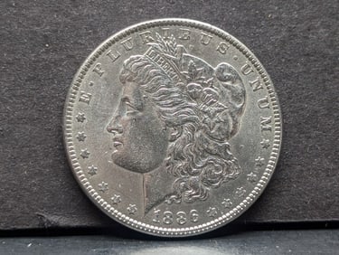 1886 Silver Morgan Dollar - 90% Silver