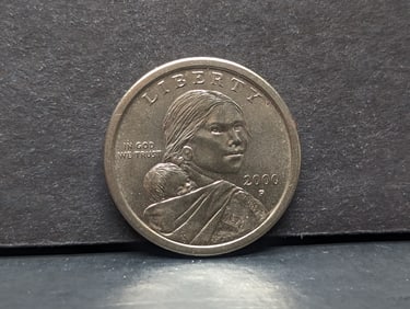 2000-P Sacagawea Wounded Eagle $1 Coin **BU**