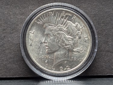 1922-D Silver Peace Dollar - 90% Silver