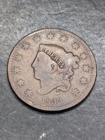 1833 Coronet Head Large Cent