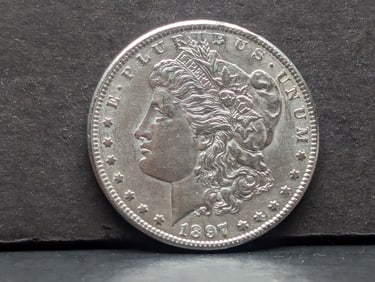 1897-S Morgan Silver Dollar