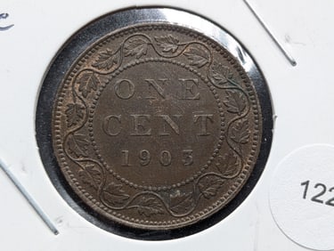 1903 Canada One Cent Coin
