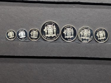 1976 Jamaican Proof Year Set