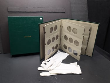 Empty Littleton Peace Dollar Album