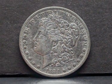 1884-S Morgan Silver Dollar