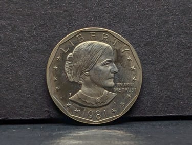1981-S Susan B. Anthony Dollar