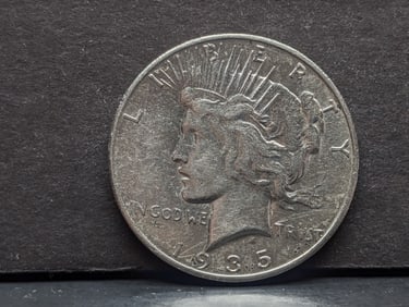 1935-S Peace Silver Dollar