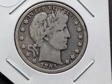 1895-O Barber Half Dollar