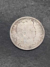 1897-S Barber Silver Quarter