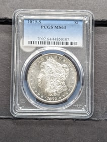 1879-S Morgan Dollar PCGS MS64