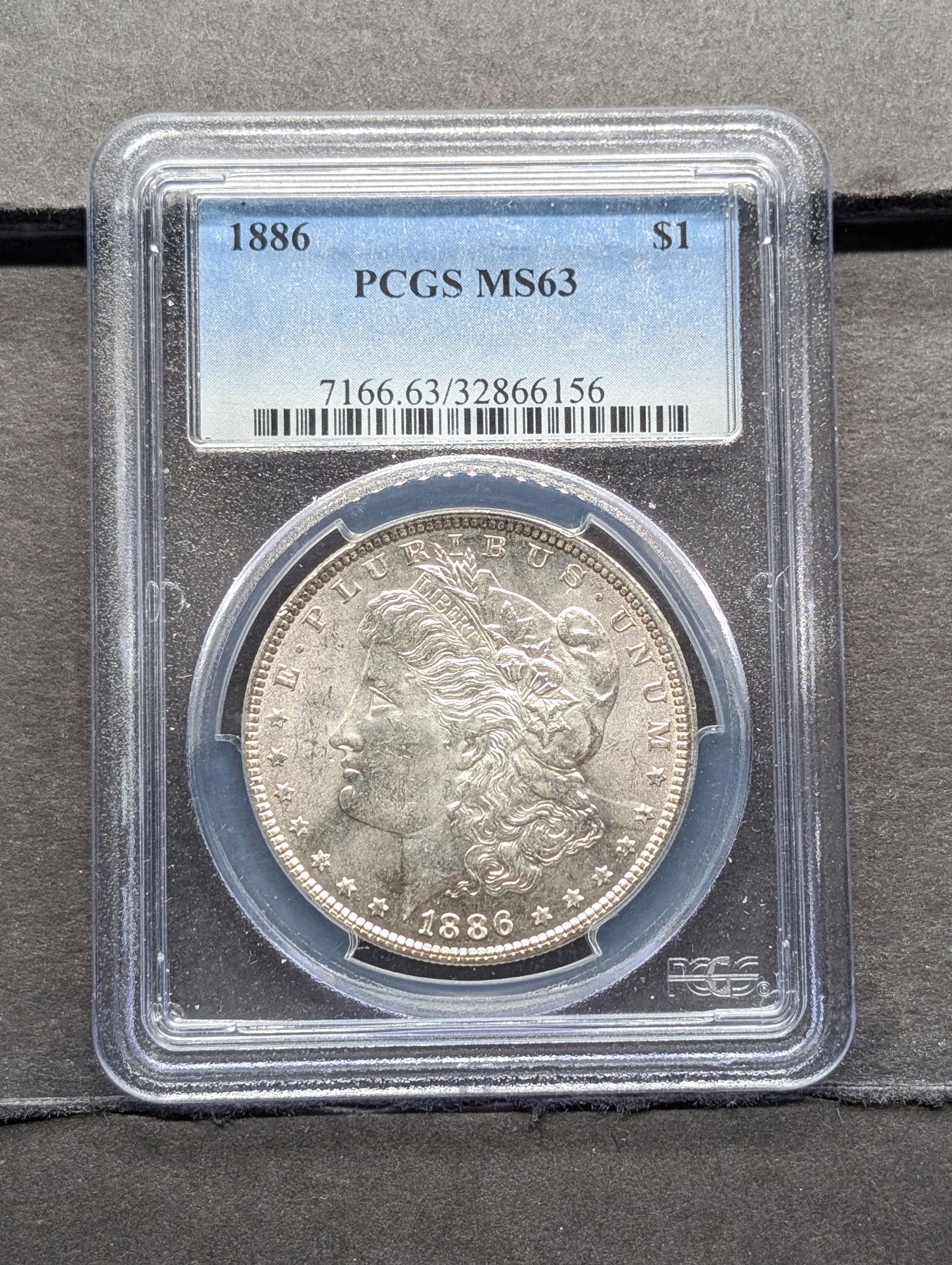 1886 Morgan Dollar PCGS MS63 (1 of 3)