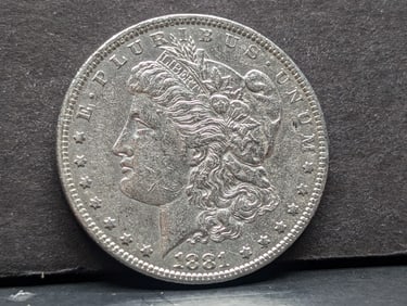 1881-O Morgan Silver Dollar