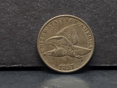 1857 Flying Eagle Cent. XF