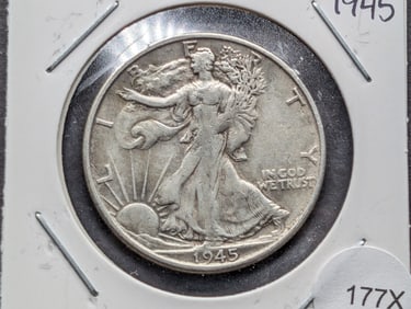 1945-S Walking Liberty Half Dollar