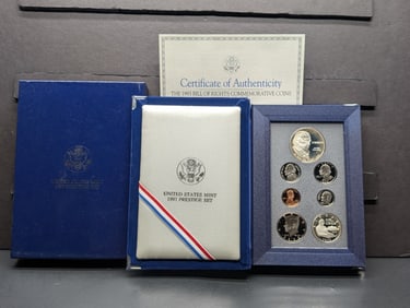 1993-S U.S. Mint Prestige Set in OGP w/ COA - Bill of Rights