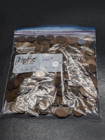 400 Unsearched Lincoln Wheat Cents.