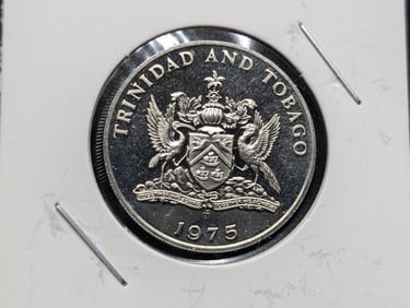 1975 Trinadad and Tobago 50 Cents C/N