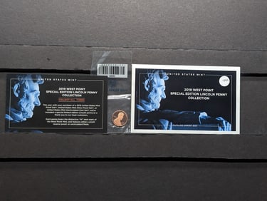 2019 W Special Edition Lincoln in original envelope. GEM PROOF.