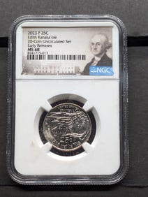 2023-P Edith Kanaka'ole Quarter - NGC MS68 *Early Release*