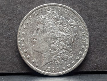 1880-O Morgan Silver Dollar