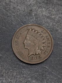 1902 Indian Head Cent **AU/UNC**