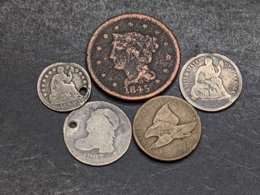 Grab Bag of Various Vintage U.S. Coins