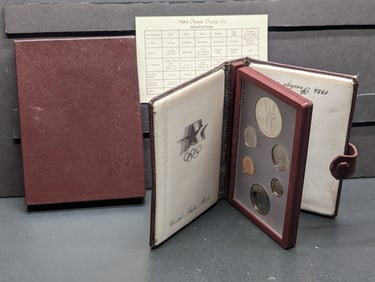 1984-S U.S. Mint Prestige Set in OGP w/ COA - Olympic Coliseum