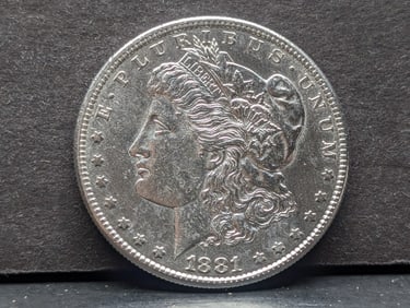 1881-S Morgan Silver Dollar