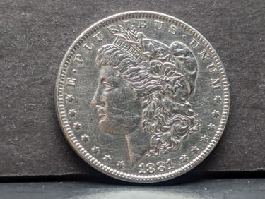 1881-O Morgan Silver Dollar
