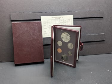 1983-S U.S. Mint Prestige Set in OGP w/ COA - Olympic Discus Thrower