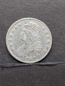 **XF** 1817 Capped Bust Half Dollar