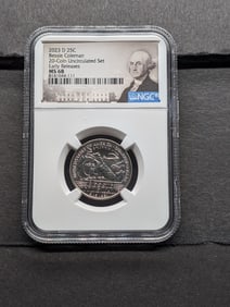 2023-D Bessie Coleman Quarter - NGC MS68 *Early Release*