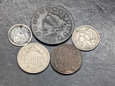 Grab Bag of Various Vintage U.S. Coins