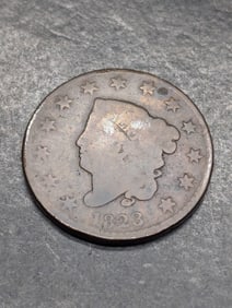 1823 Coronet Head Large Cent