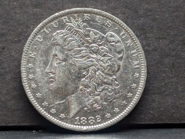 1882-O Morgan Silver Dollar