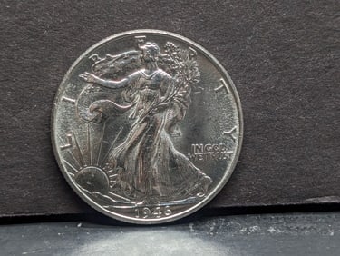 1946 Walking Liberty Half Dollar **GEM BU**