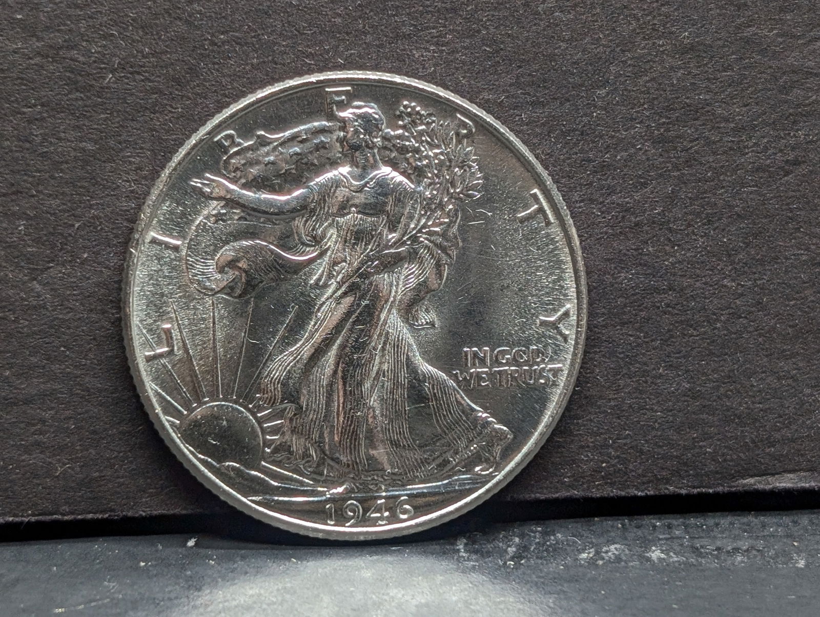 1946 Walking Liberty Half Dollar **GEM BU** (1 of 2)