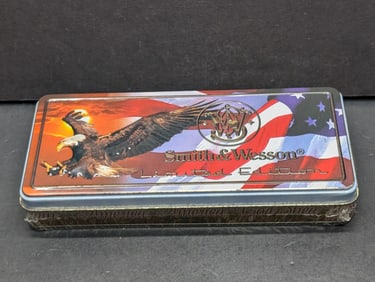 Smith and Wesson Limited Edition CK35T Cuttin Horse 5" 24-7 with Closure in Eagle Tin, NIB Old Stock